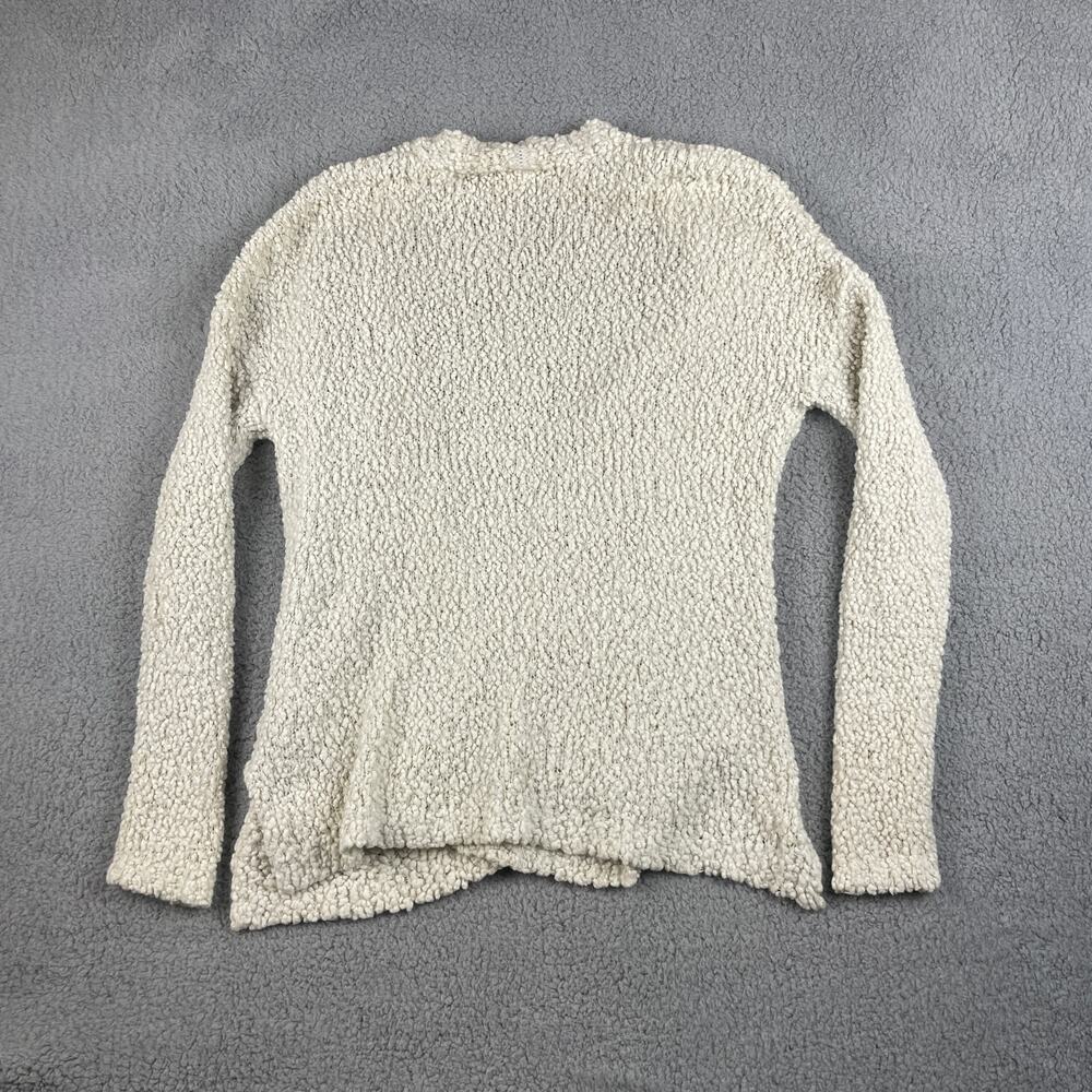 Mossimo Supply Co Women's Small White Nylon Long Sleeve Cardigan with Pockets - Picture 10 of 10